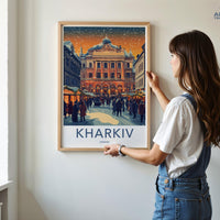 Kharkiv Poster - Ukraine Wall Art