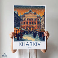 Kharkiv Poster - Ukraine Wall Art