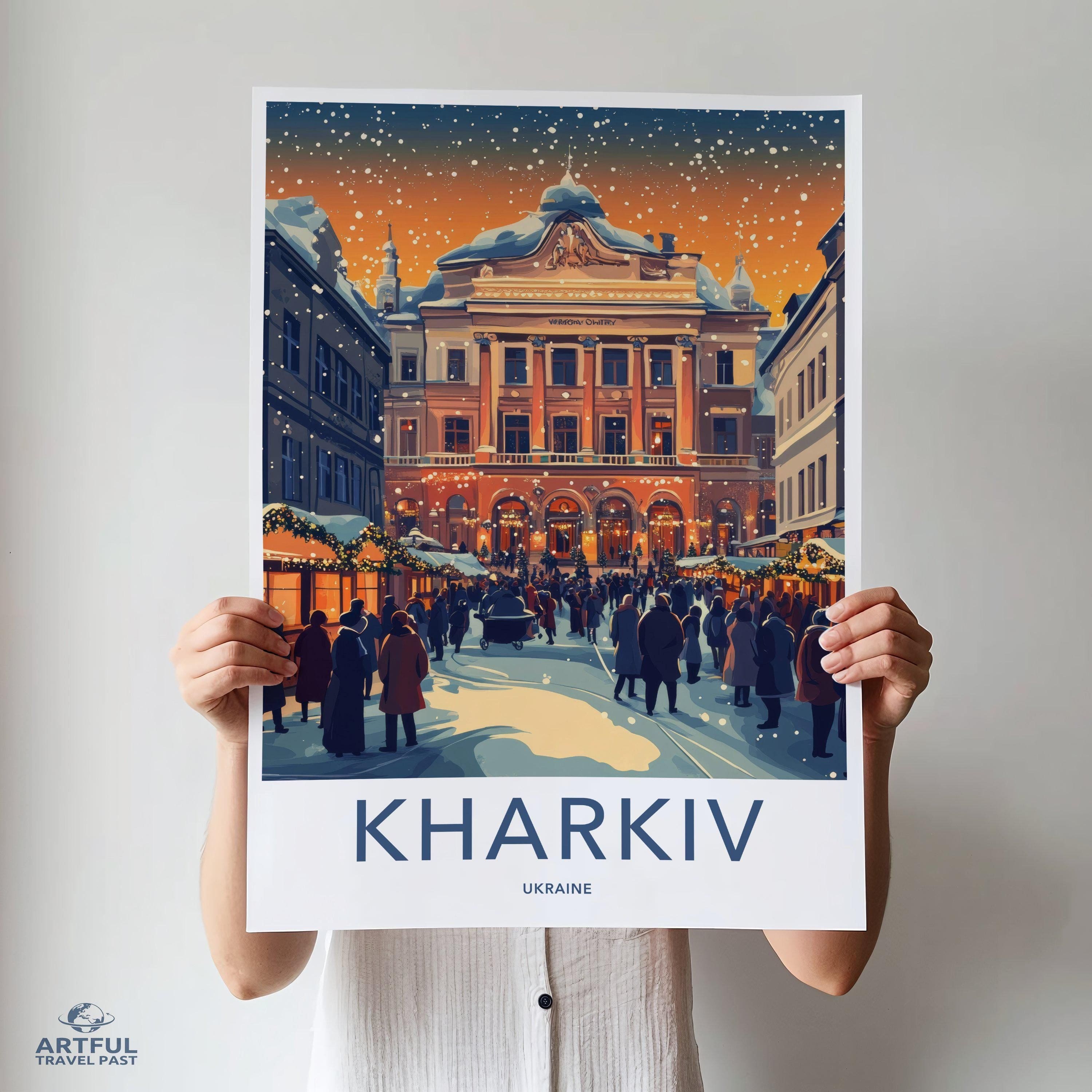 Kharkiv Poster - Ukraine Wall Art