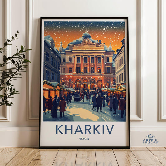 Kharkiv Poster - Ukraine Wall Art