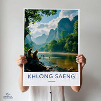 Khlong Saeng Poster - Thailand Wall Art