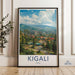 Kigali Poster | Rwanda Wall Art | Africa Decor