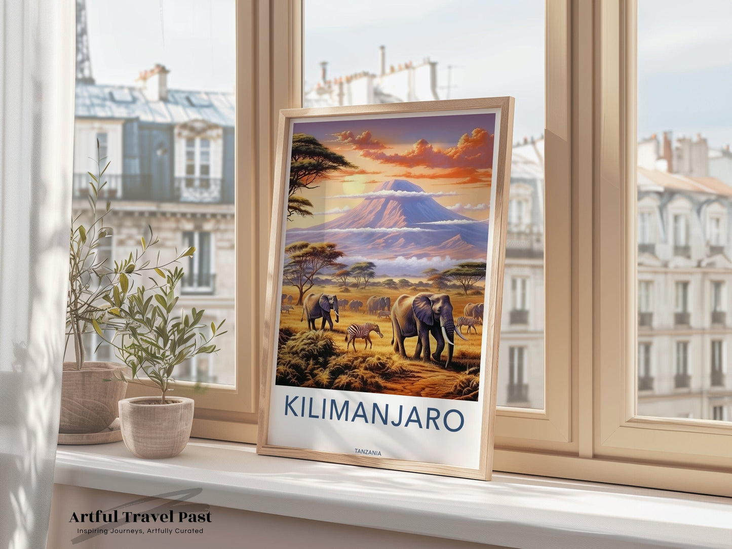 Kilimanjaro Poster - Tanzania Wall Art