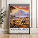 Kilimanjaro Poster - Tanzania Wall Art