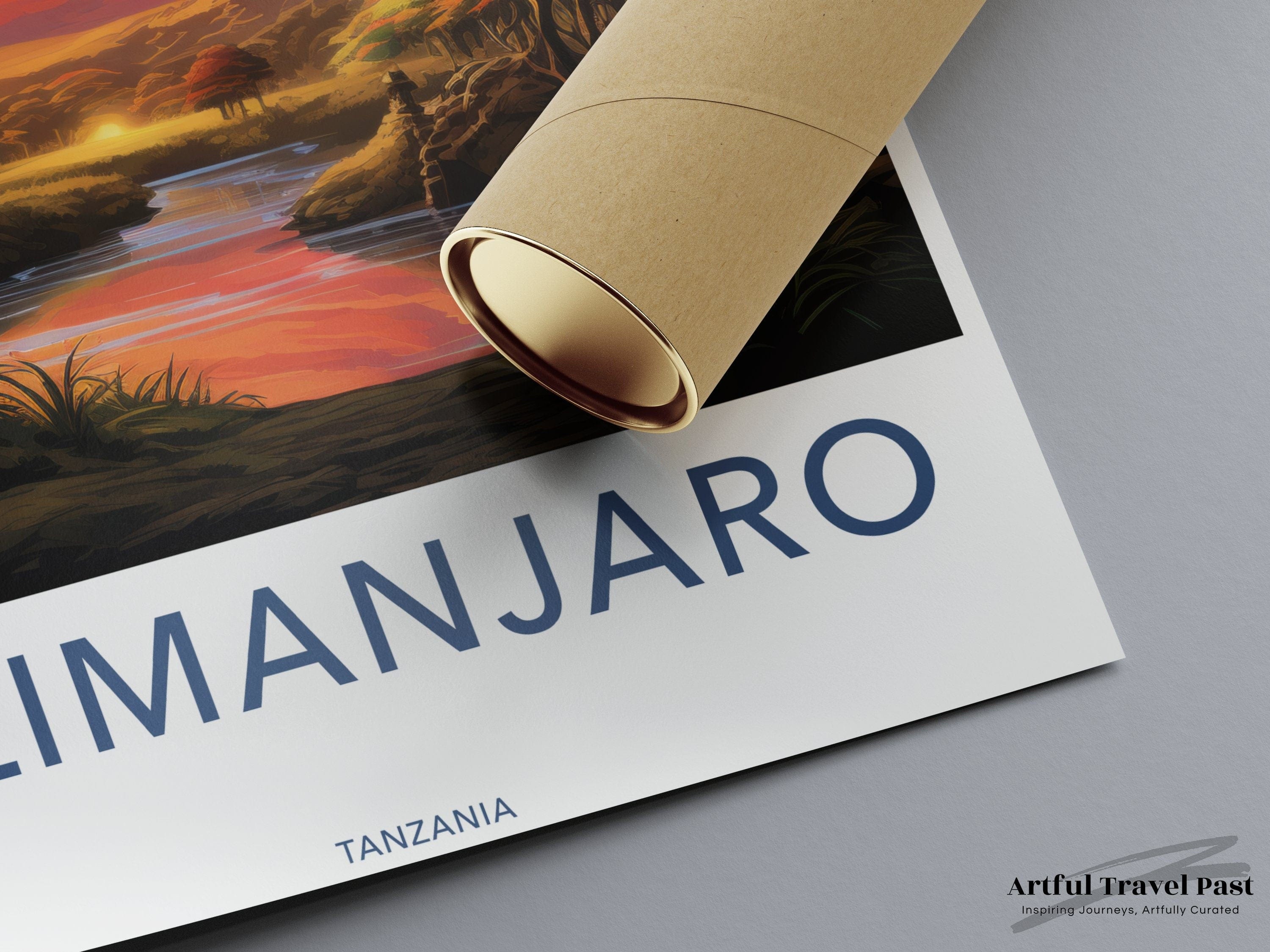 Kilimanjaro Poster - Tanzania Wall Art