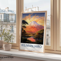 Kilimanjaro Poster - Tanzania Wall Art