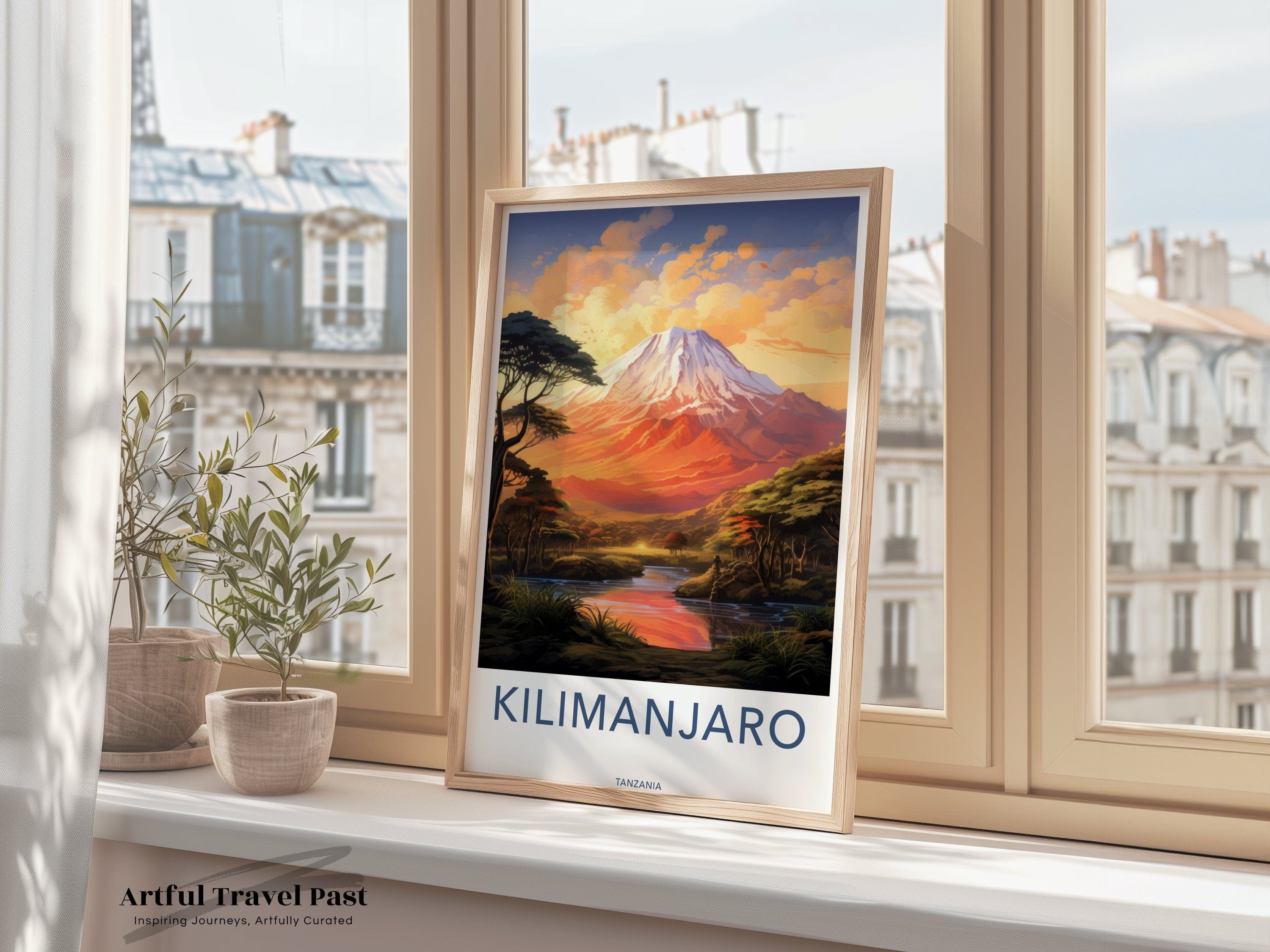 Kilimanjaro Poster - Tanzania Wall Art