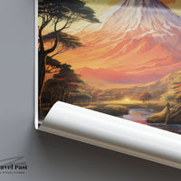 Kilimanjaro Poster - Tanzania Wall Art