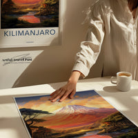 Kilimanjaro Poster - Tanzania Wall Art