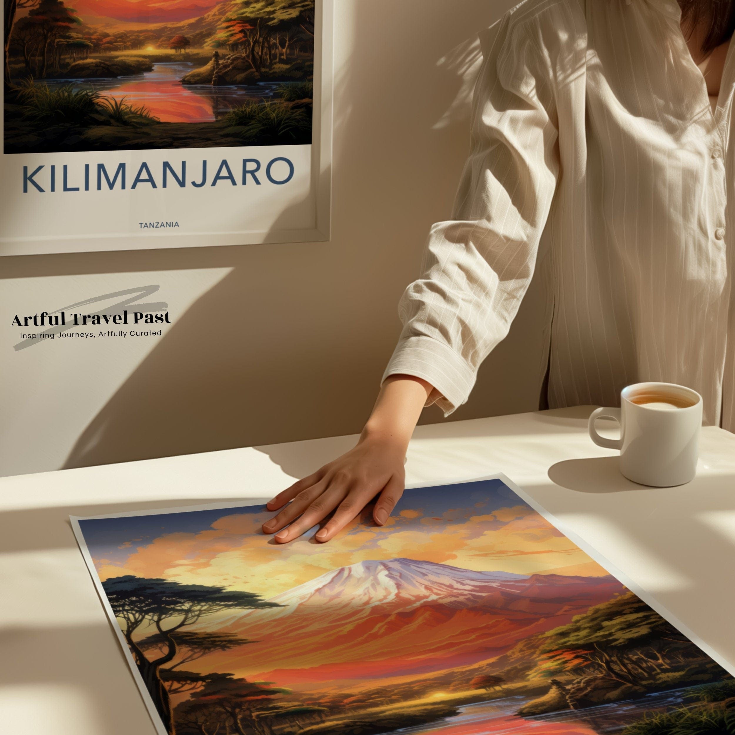 Kilimanjaro Poster - Tanzania Wall Art