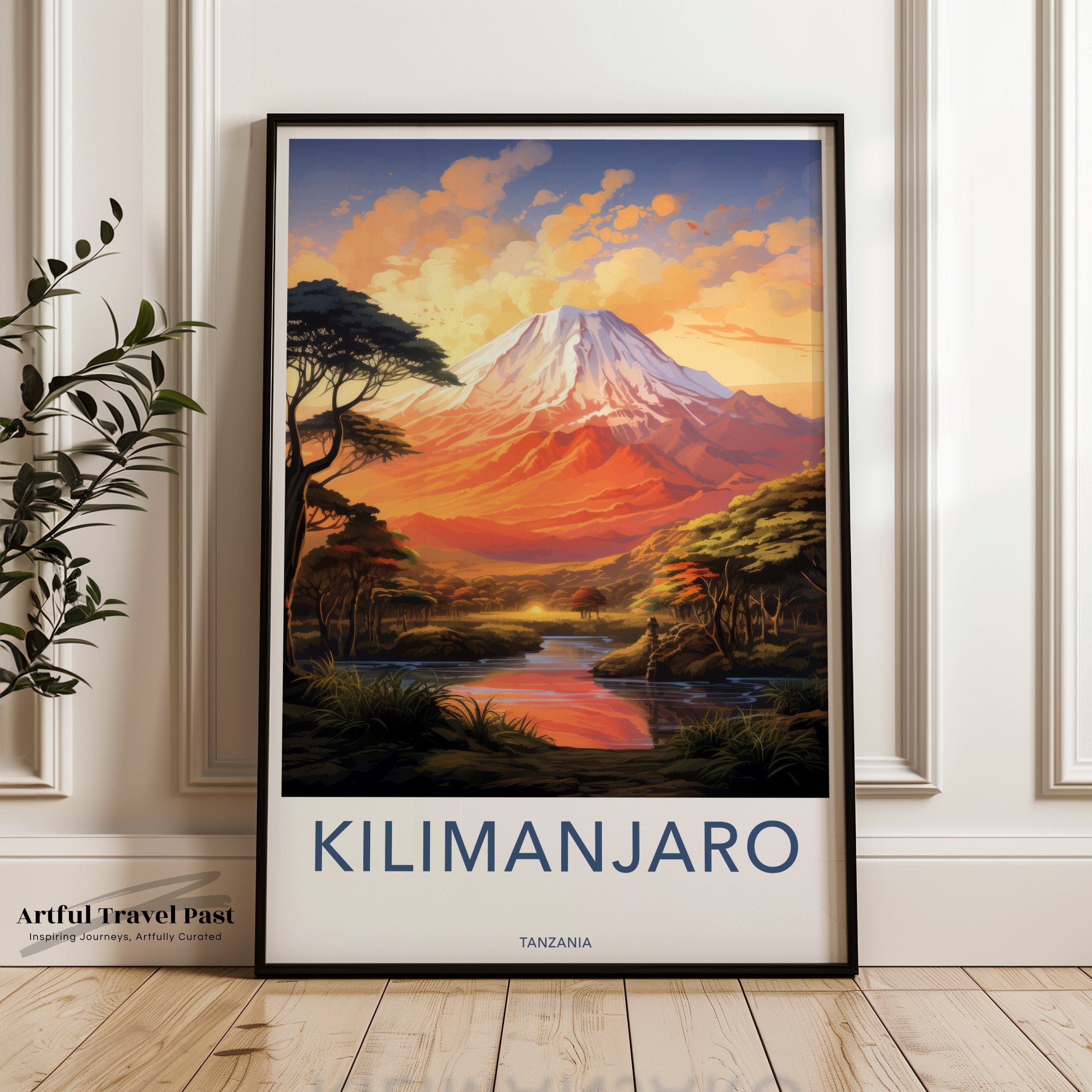 Kilimanjaro Poster - Tanzania Wall Art