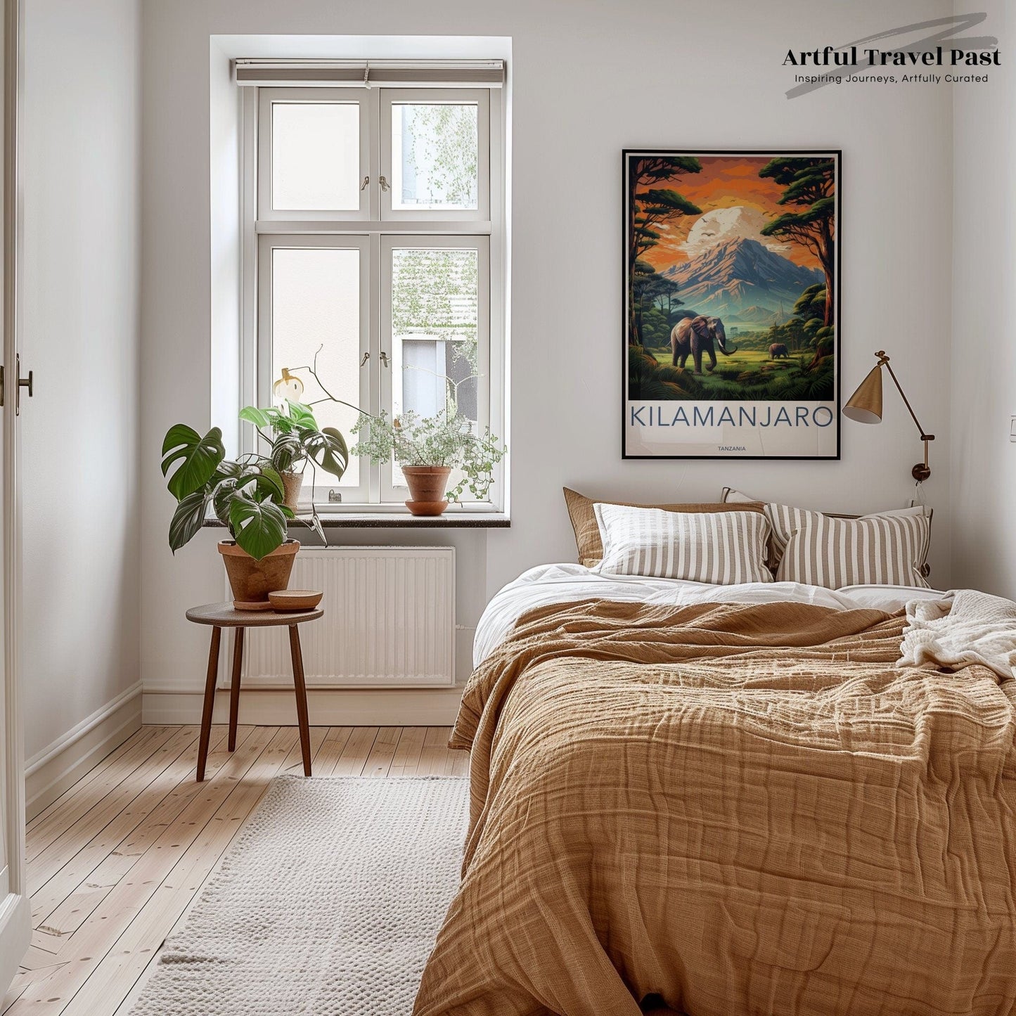 Kilimanjaro Poster | Tanzania Wall Art | Africa Decor