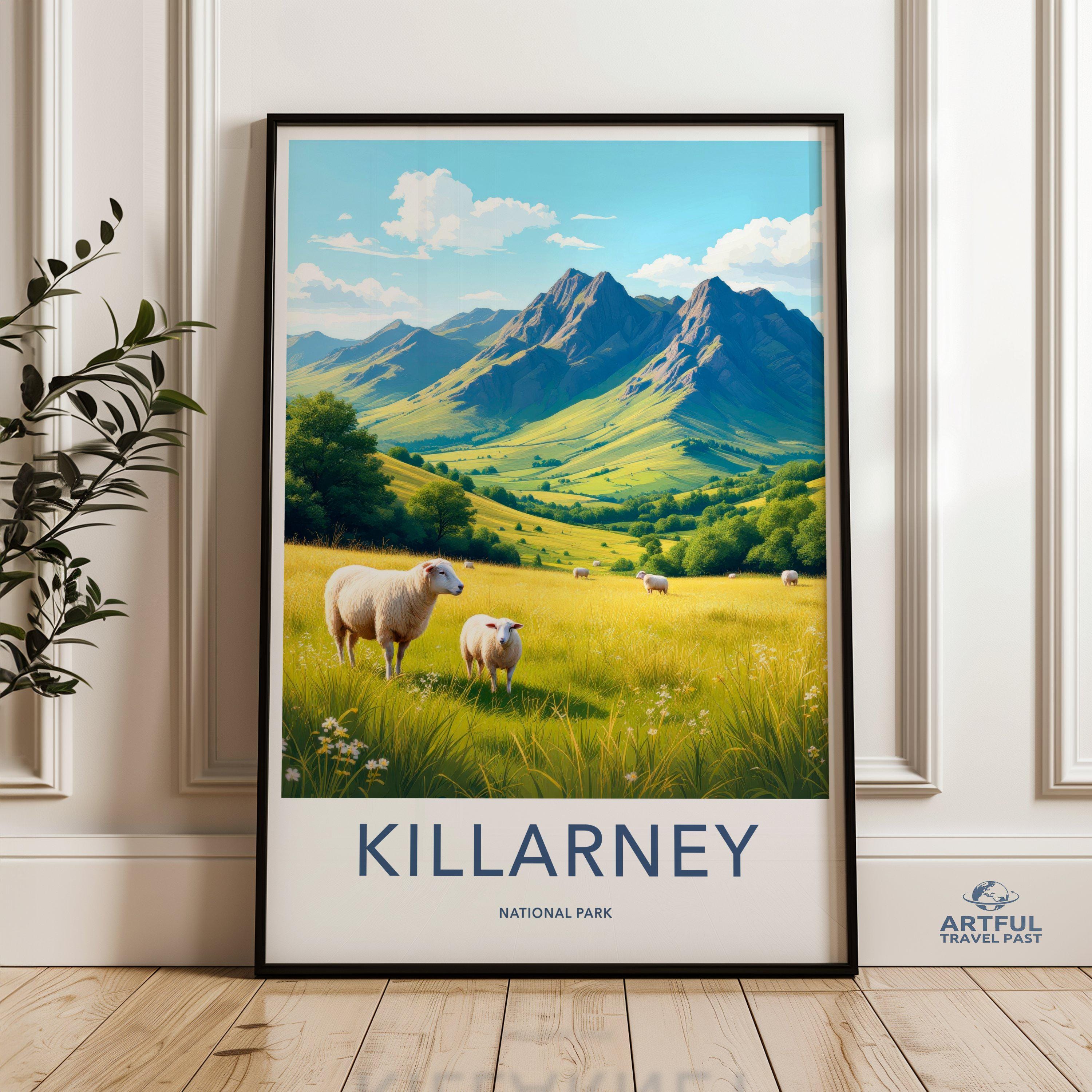Killarney National Park Poster - Ireland Wall Art