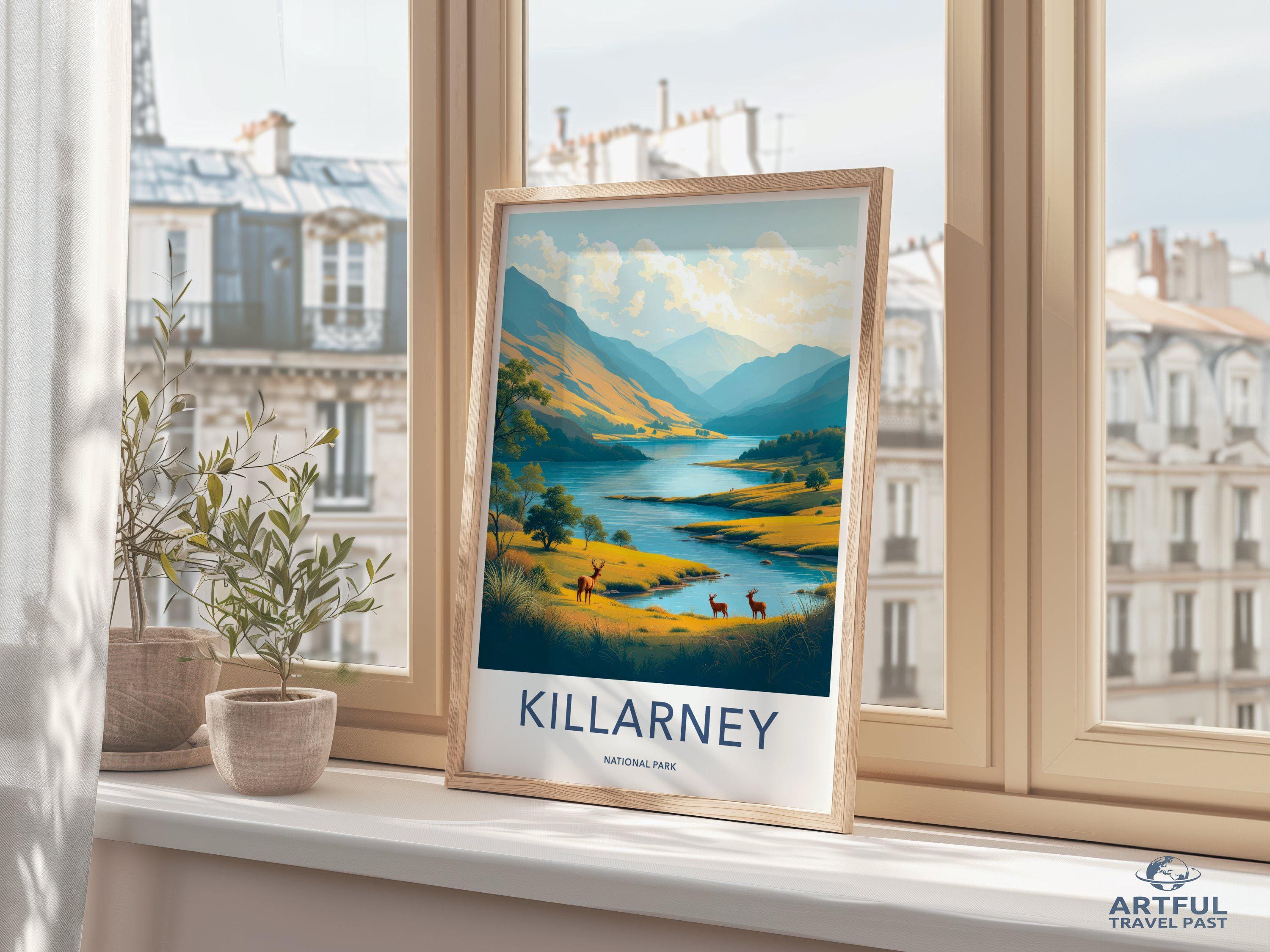 Killarney National Park Poster - Ireland Wall Art
