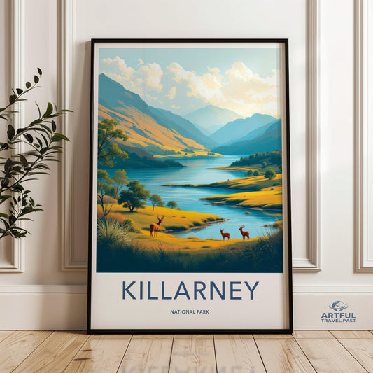 Killarney National Park Poster - Ireland Wall Art