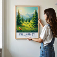 Killarney National Park Poster - Ireland Wall Art