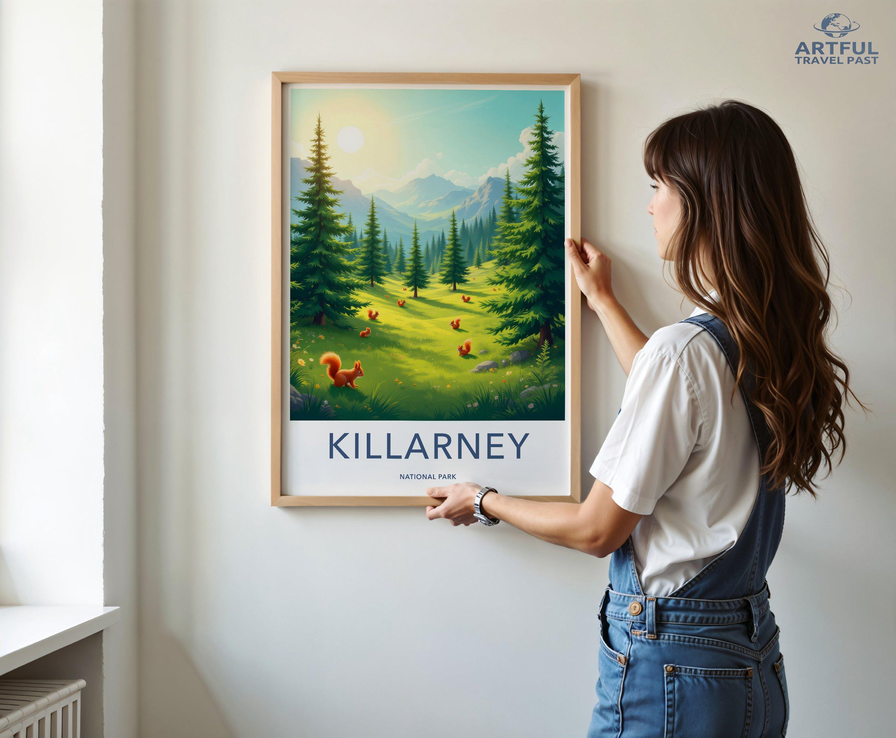 Killarney National Park Poster - Ireland Wall Art