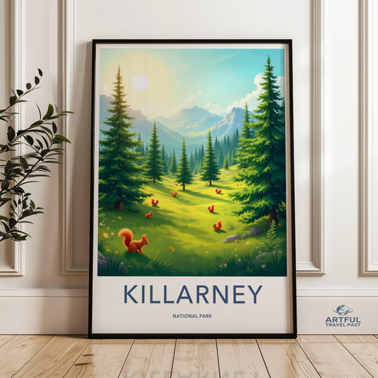 Killarney National Park Poster - Ireland Wall Art
