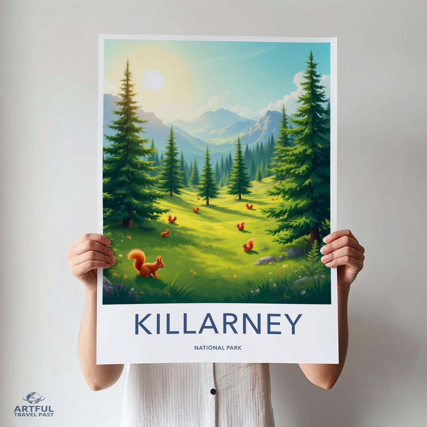 Killarney National Park Poster - Ireland Wall Art