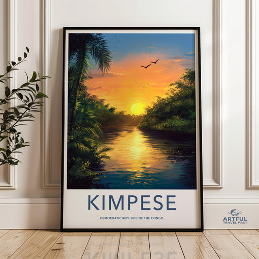 Kimpese Poster – Congo Wall Art