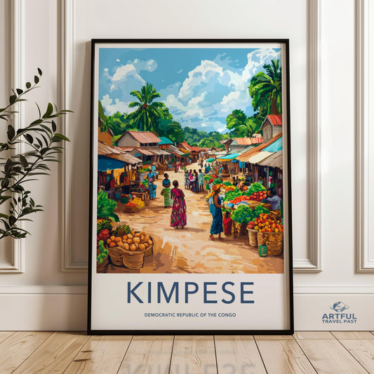 Kimpese Poster – Congo Wall Art
