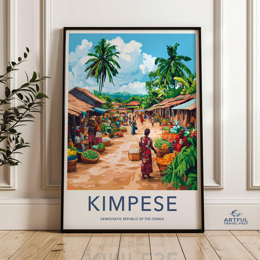 Kimpese Poster – Congo Wall Art