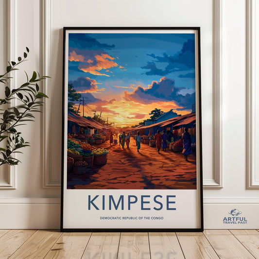 Kimpese Poster – Congo Wall Art