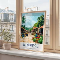 Kimpese Poster | Democratic Republic of the Congo Wall Art