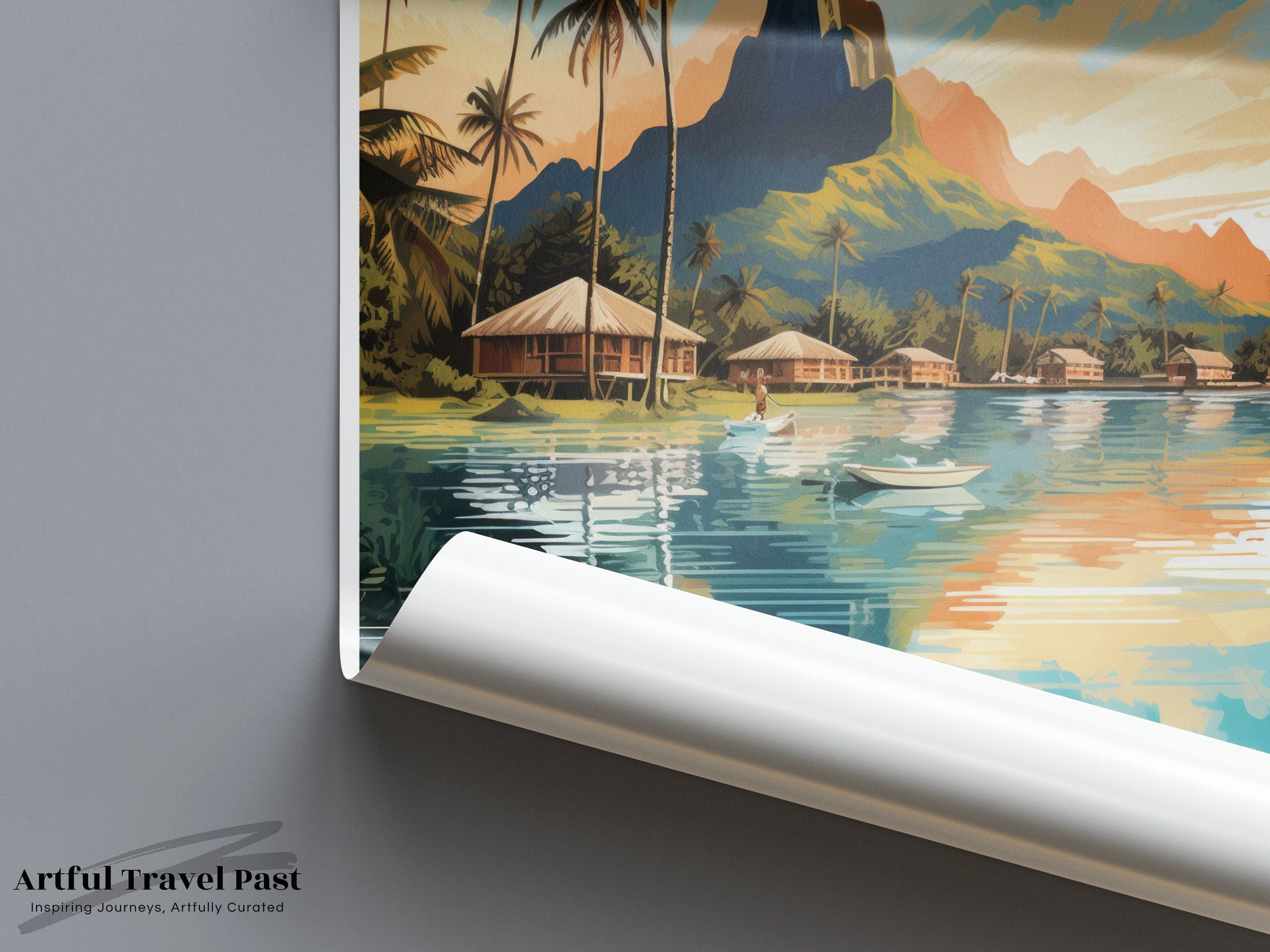 Kingston Poster | Jamaica Wall Art | Caribbean Decor