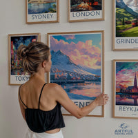 Kirkenes Poster | Norway Wall Art | Scandinavia Decor