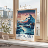 Kirkjufell Poster - Iceland Wall Art