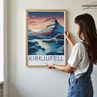 Kirkjufell Poster - Iceland Wall Art