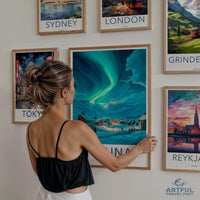 Kiruna Poster | Sweden Wall Art | Scandinavia Decor