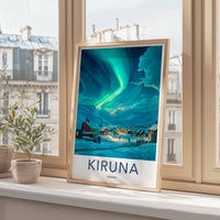 Kiruna Poster | Sweden Wall Art | Scandinavia Decor