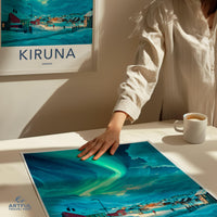 Kiruna Poster | Sweden Wall Art | Scandinavia Decor