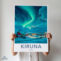 Kiruna Poster | Sweden Wall Art | Scandinavia Decor
