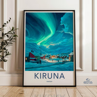Kiruna Poster | Sweden Wall Art | Scandinavia Decor
