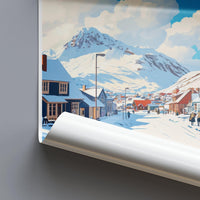 Kiruna Poster | Sweden Wall Art | Scandinavia Decor
