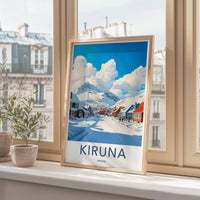Kiruna Poster | Sweden Wall Art | Scandinavia Decor