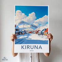 Kiruna Poster | Sweden Wall Art | Scandinavia Decor