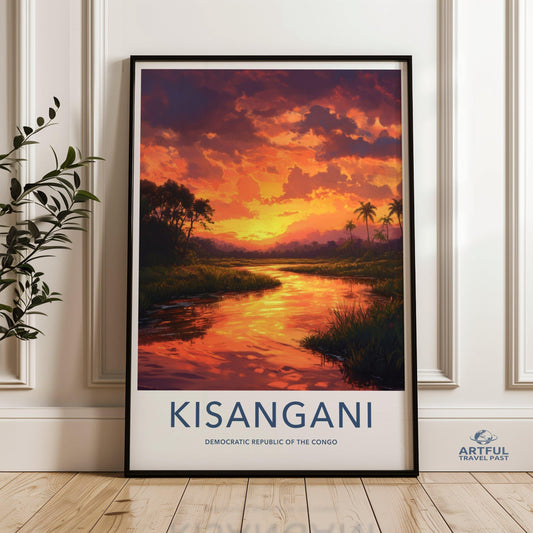 Kisangani Poster – Congo Wall Art