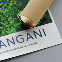 Kisangani Poster | Democratic Republic of the Congo Wall Art