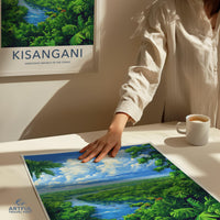 Kisangani Poster | Democratic Republic of the Congo Wall Art