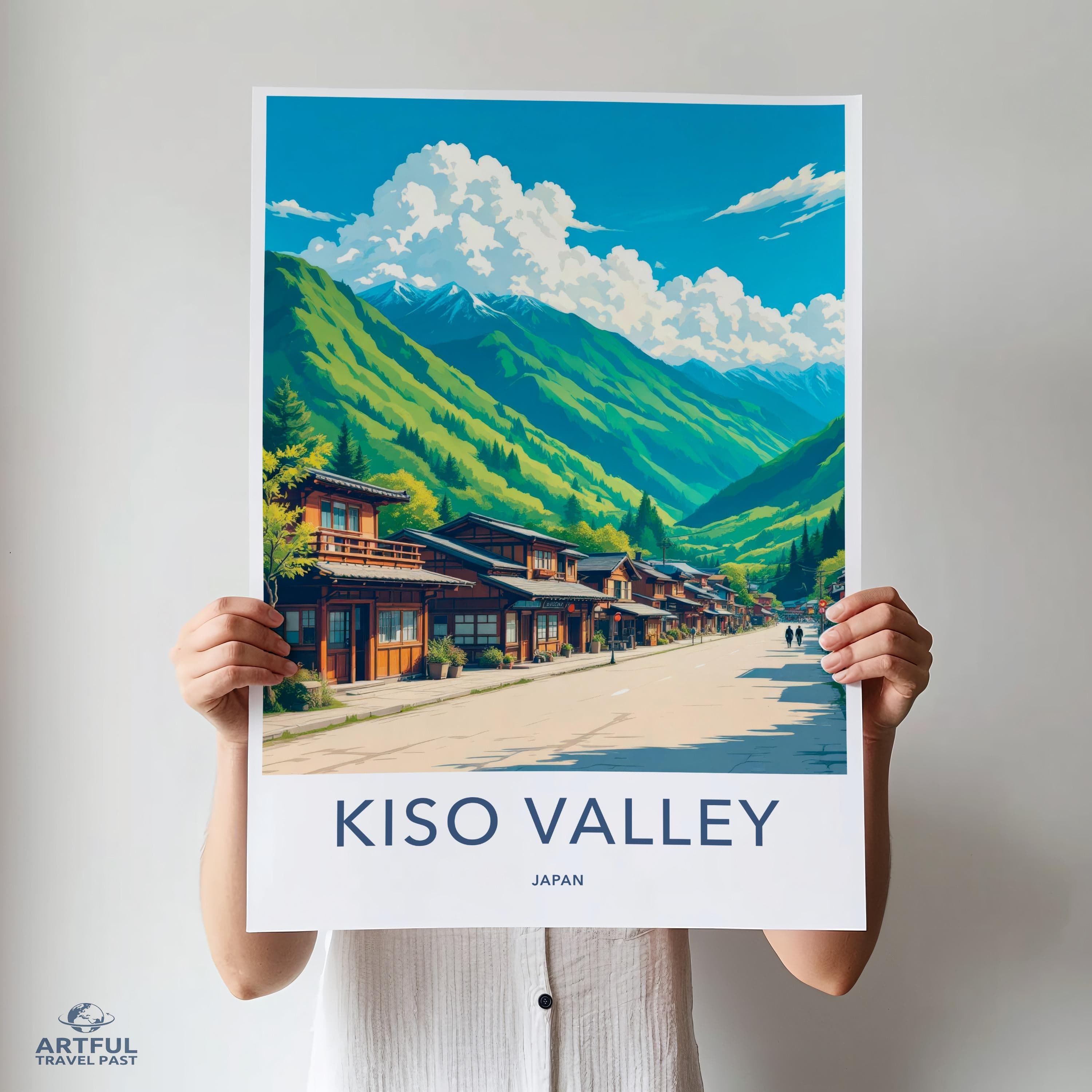 Kiso Valley Poster - Japan Wall Art