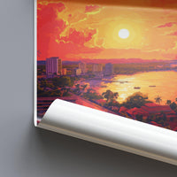 Kisumu Poster | Kenya Wall Art | Africa Decor