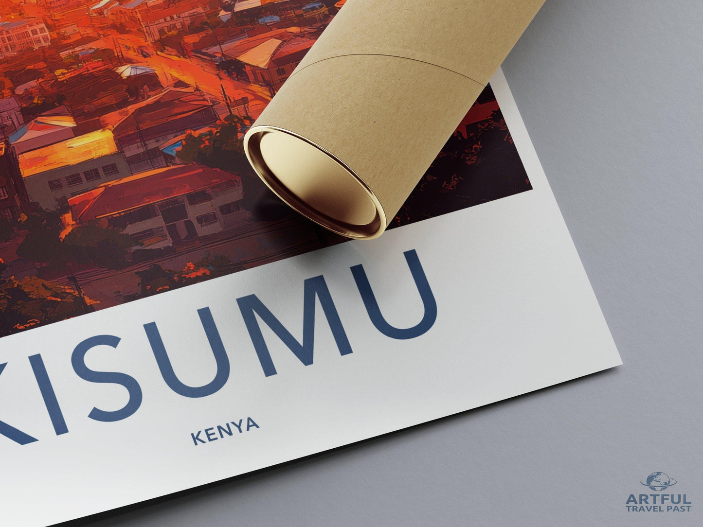 Kisumu Poster | Kenya Wall Art | Africa Decor