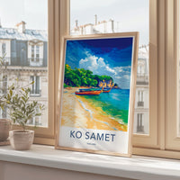Ko Samet Poster - Thailand Wall Art