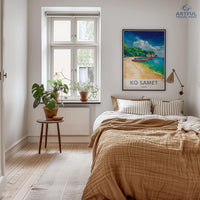 Ko Samet Poster - Thailand Wall Art