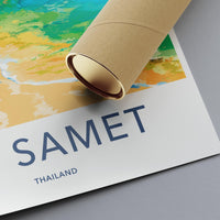 Ko Samet Poster - Thailand Wall Art