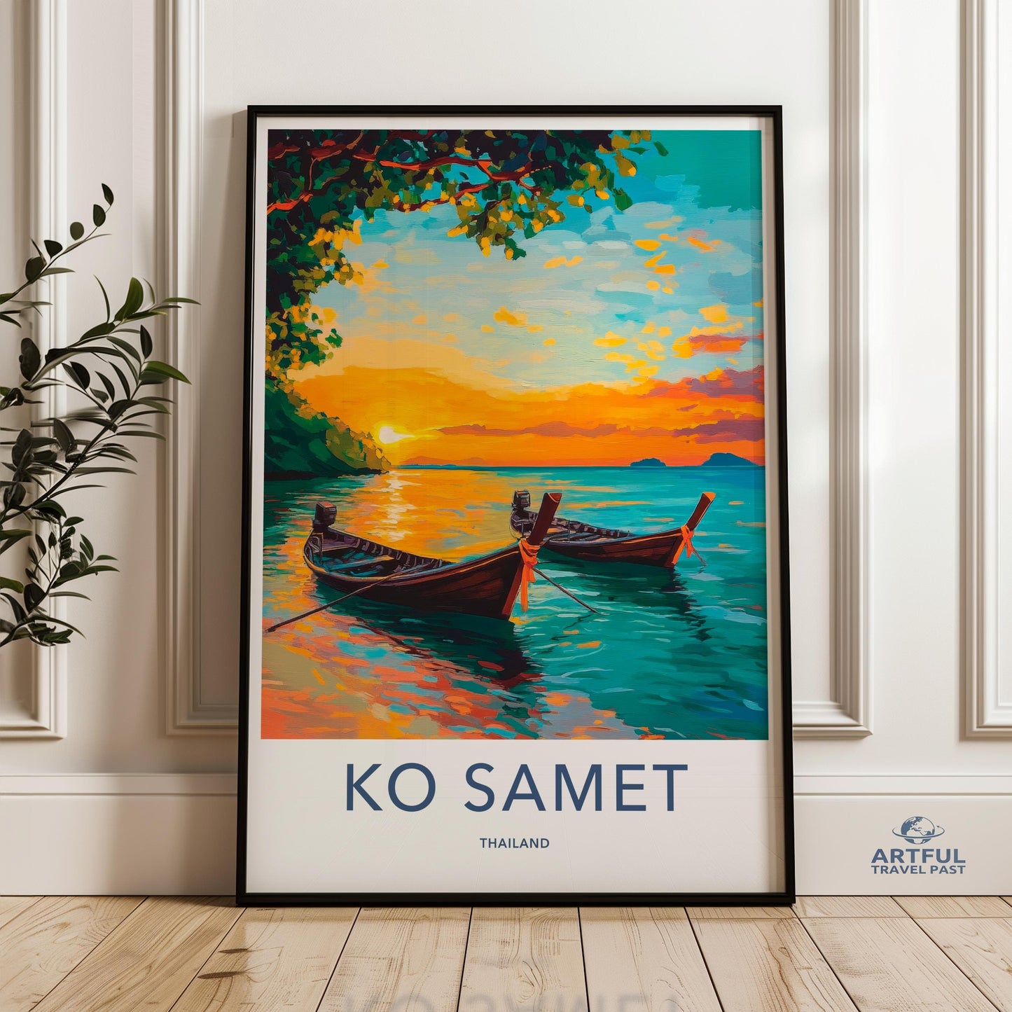 Ko Samet Poster - Thailand Wall Art